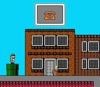 une photo d'Ã©cran de Mario is Missing sur Nintendo Nes